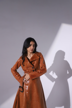 Faux Leather Skirt