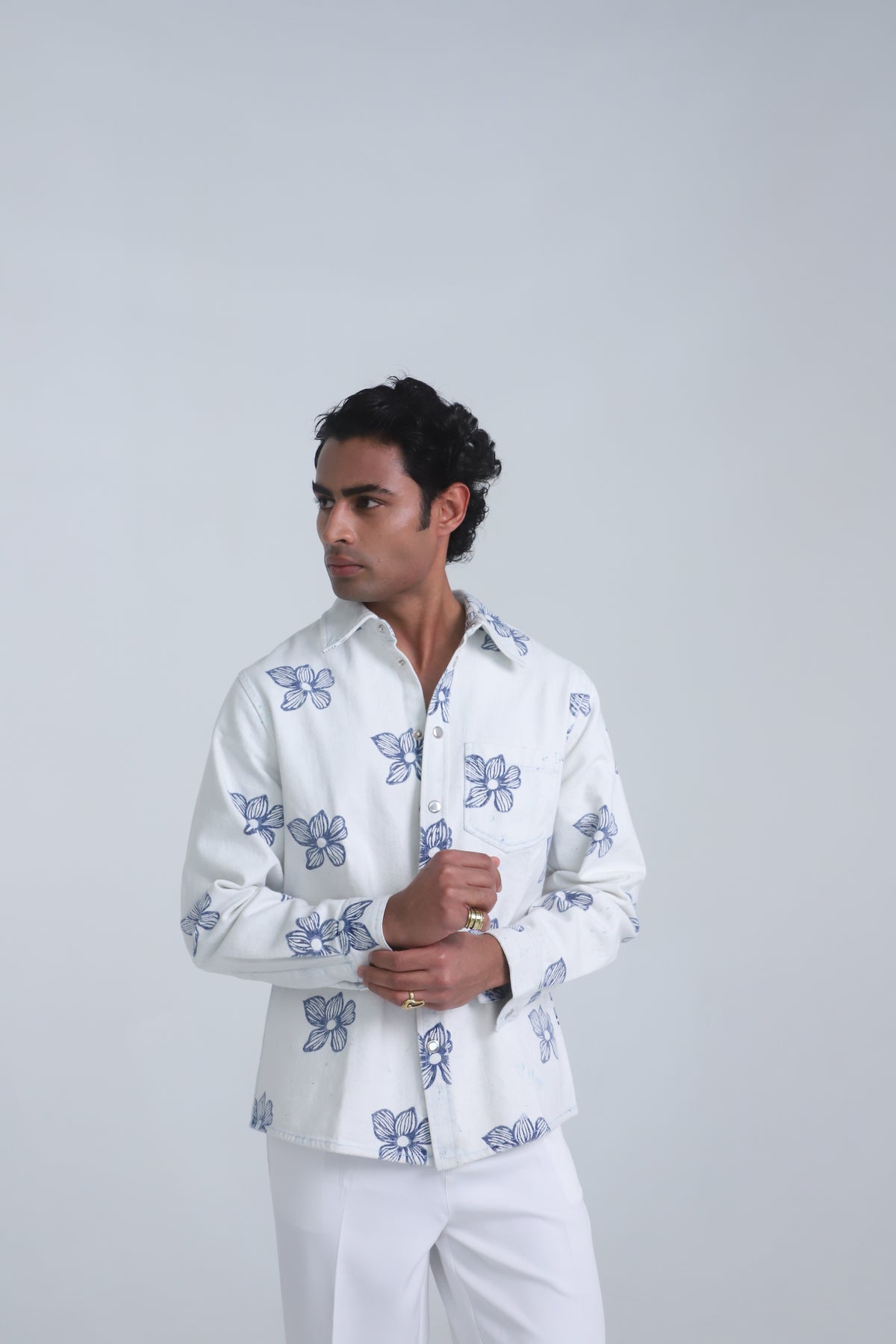 Phool Block Shirt