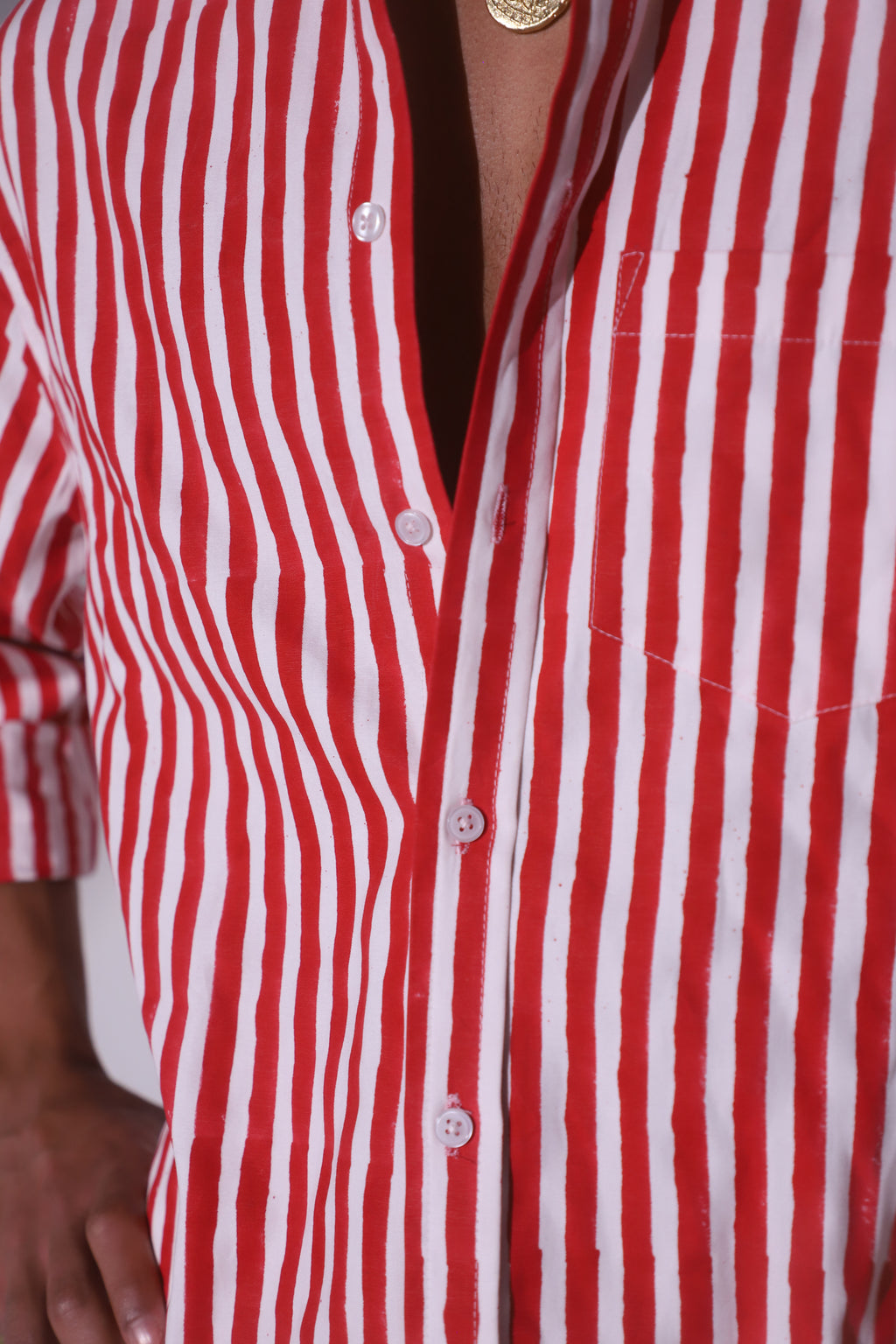 Red Block Shirt